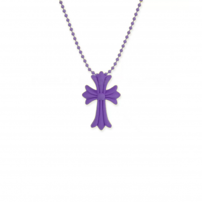 CHROME HEARTS SILICONE CROSS NECKLACE